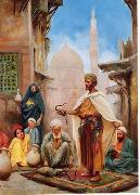 Arab or Arabic people and life. Orientalism oil paintings  415, unknow artist